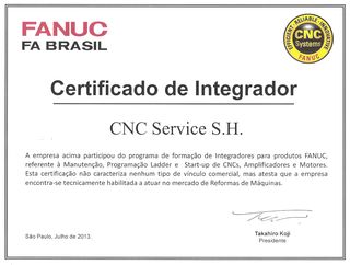 Certificado de Integrador FANUC